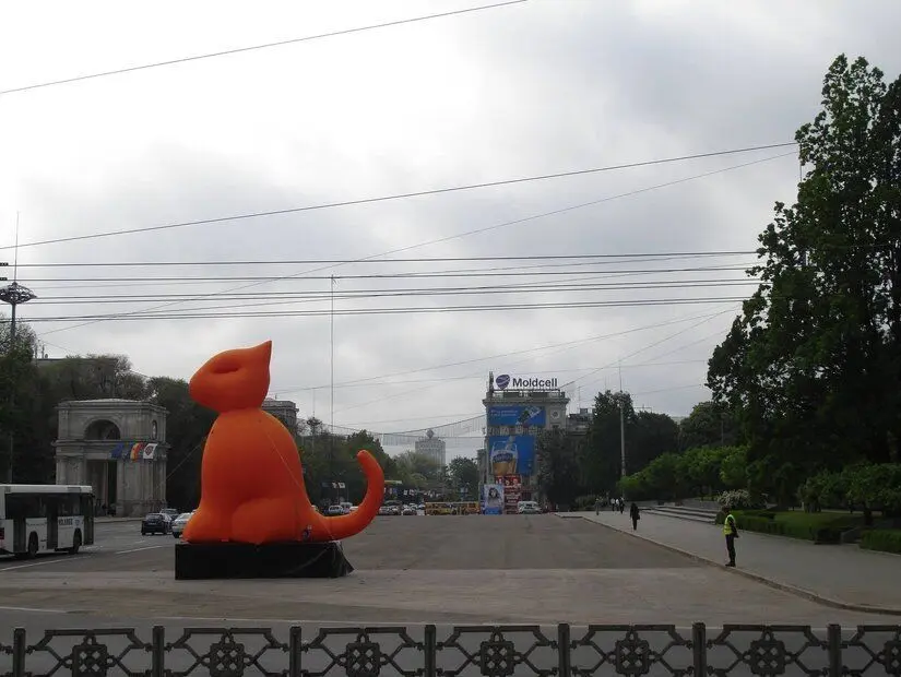 Albisoara Caddesi görünümü