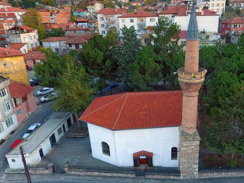 Amasya Fethiye Camii havadan görünümü