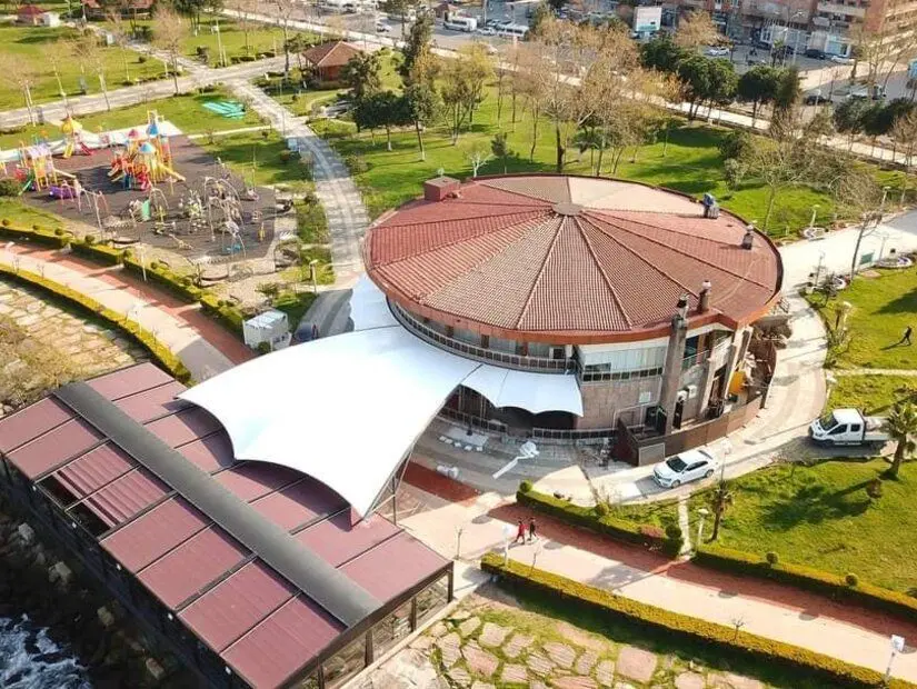Atatürk Parkı havadan görünümü