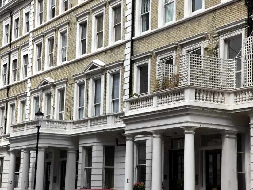 Londra'daki klasik Viktorya dönemi evi, Baker Street, İngiltere
