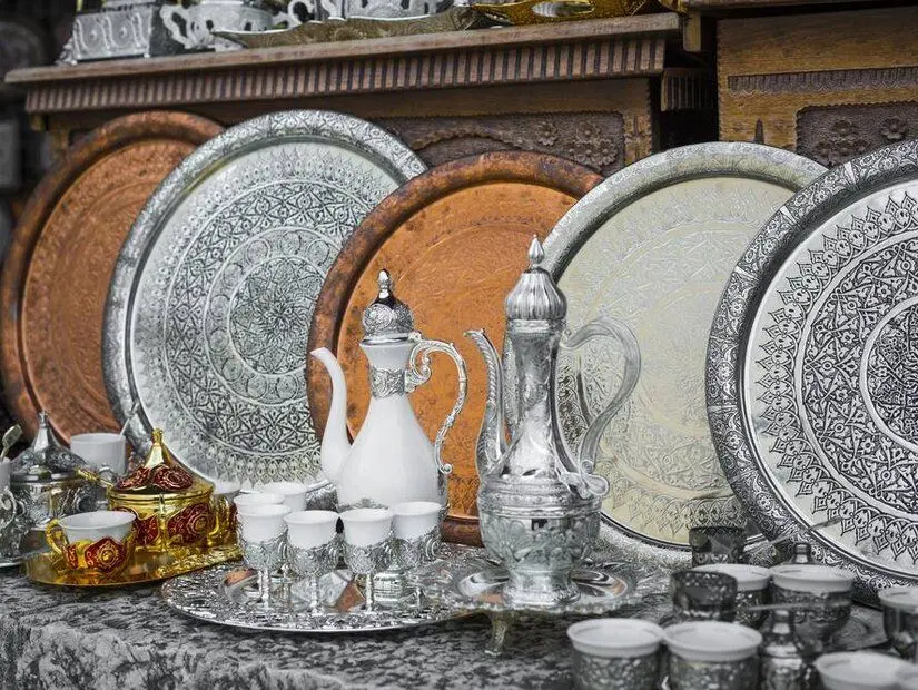 bakırcılar çarşısında satılan ürünler