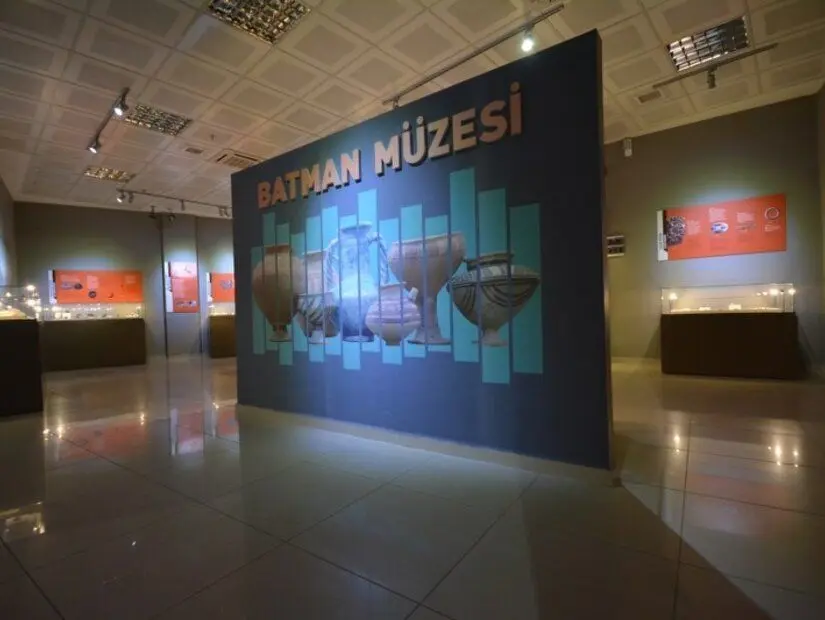 batman müzesi iç görünümü