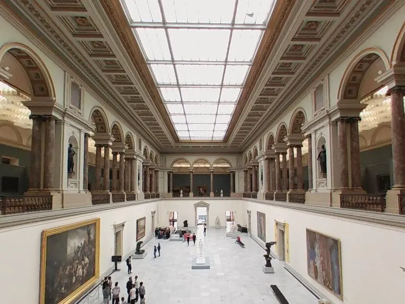 Belçika Kraliyet Sanat Müzeleri iç görünümü