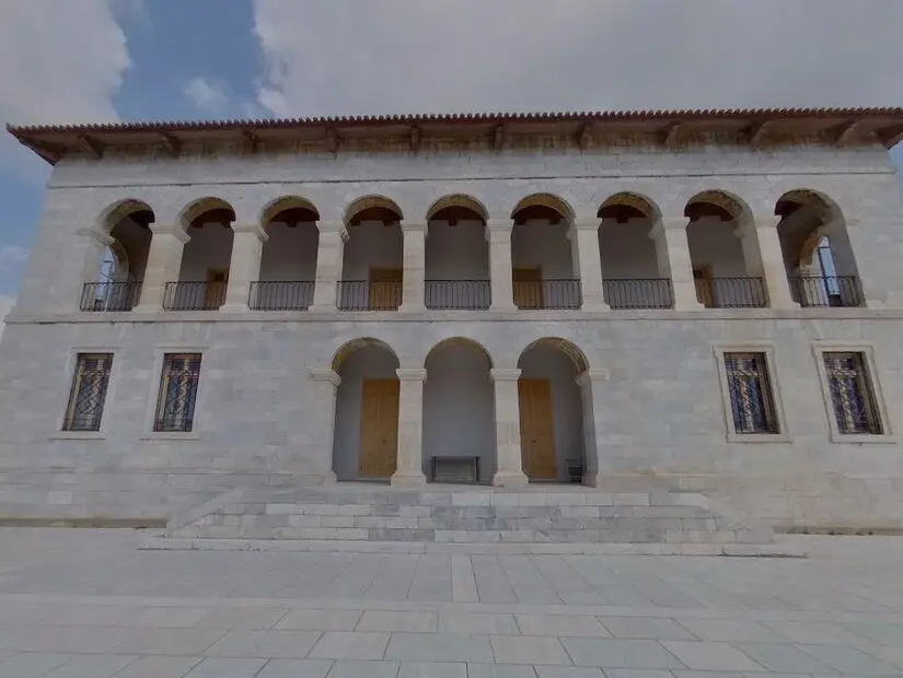 Bizans ve Hıristiyan Müzesi dış görünümü