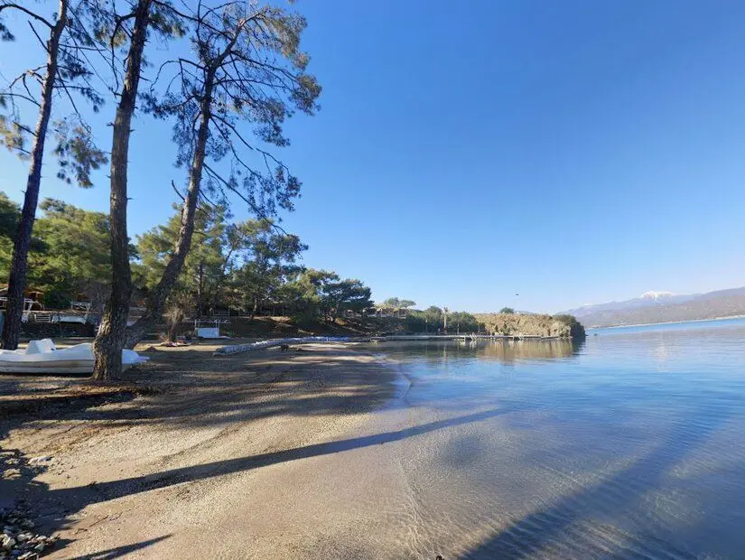 Büyük Samanlık Plajı görünümü