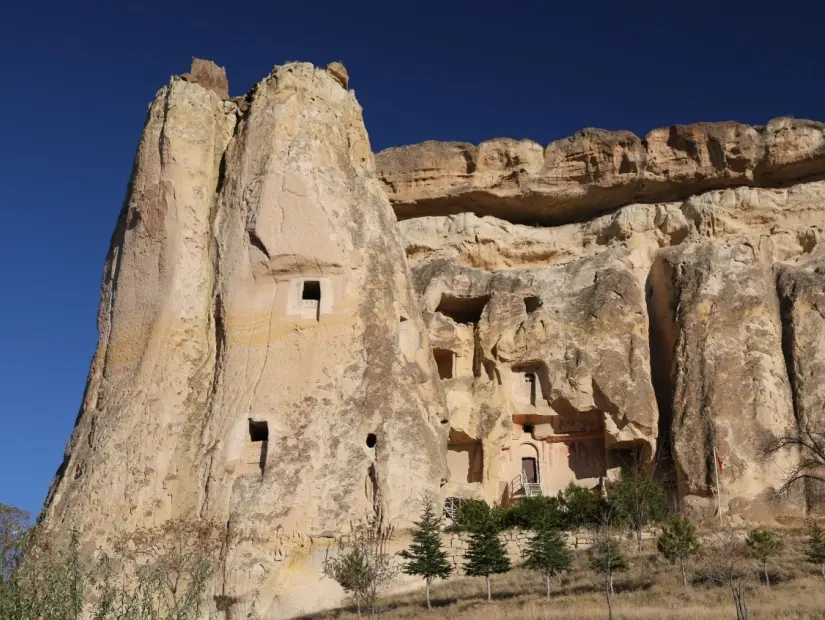 Kapadokya'daki Çavuşin Kilisesi, Nevşehir Şehri, Türkiye