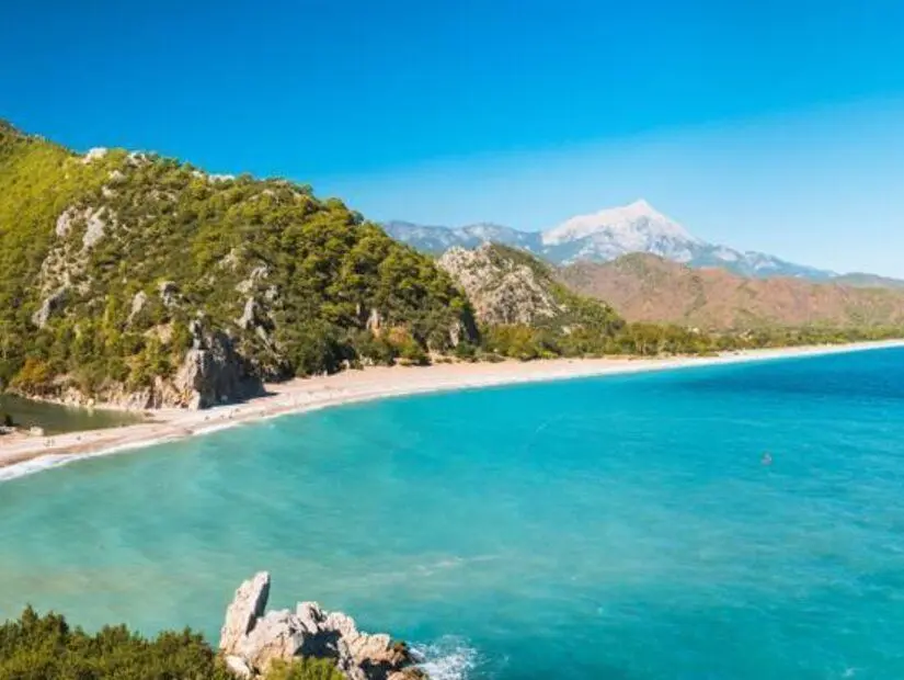 çıralı plajı manzarası