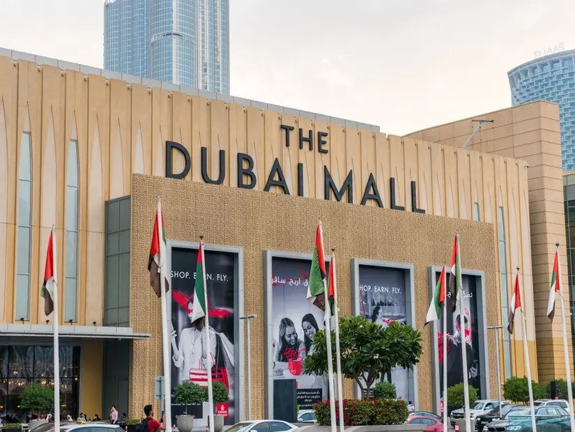 Dubai Mall dış görünümü