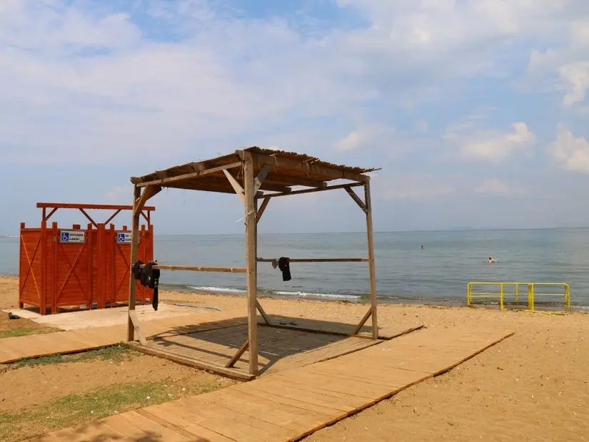 Engelsiz Plajı görünümü