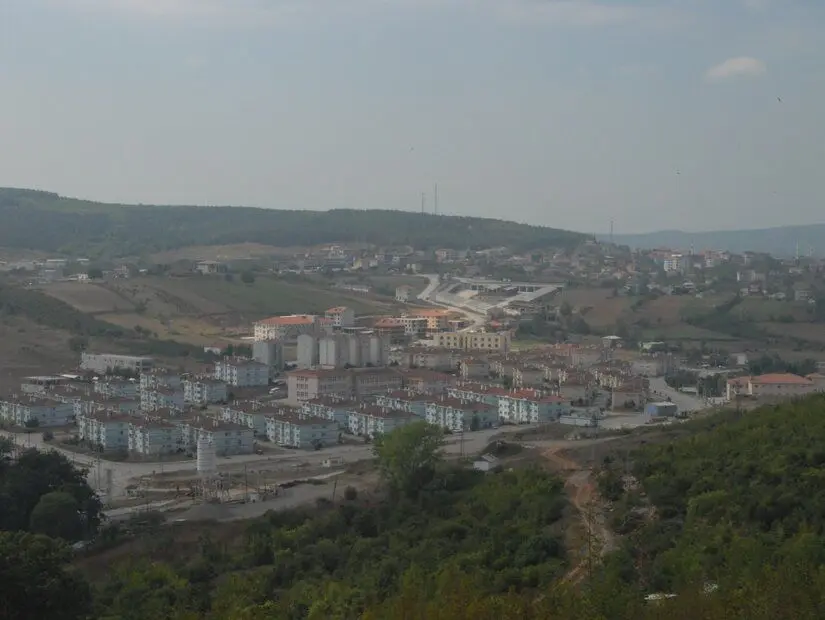 Ferizli havadan görünümü