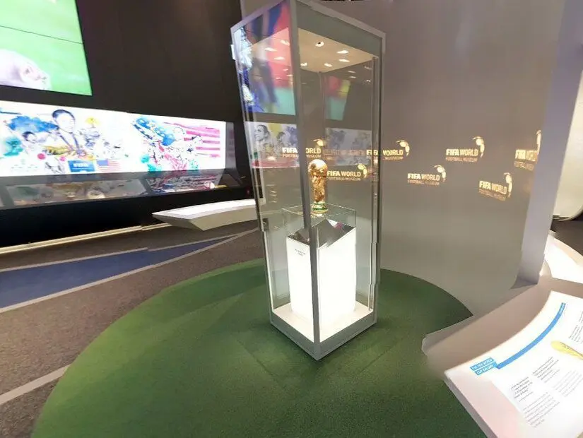 FIFA Dünya Futbol Müzesi iç görünümü