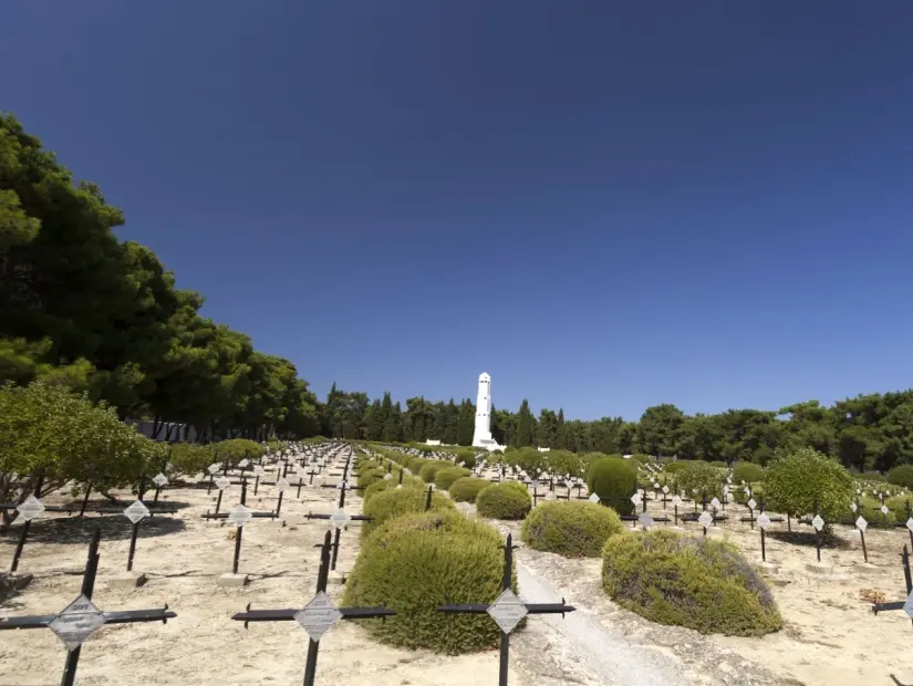 Gelibolu'daki Fransız Mezarlığı, Türkiye.