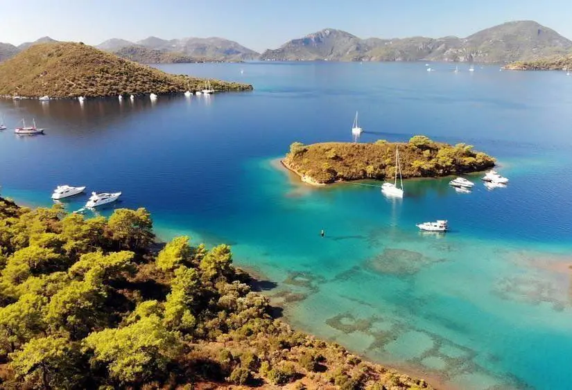 Cennet Adaları Göcek/Türkiye