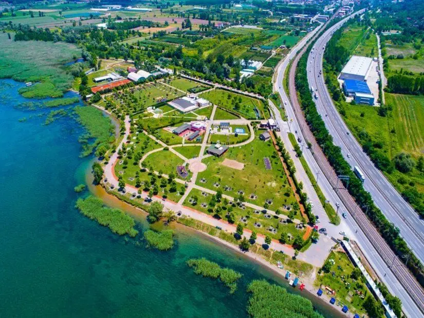 Gölbaşı Park havadan görünümü