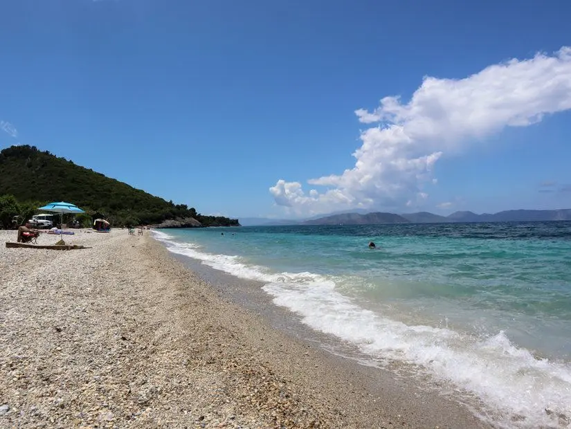 Venüs Plajı güneşli günde görünümü