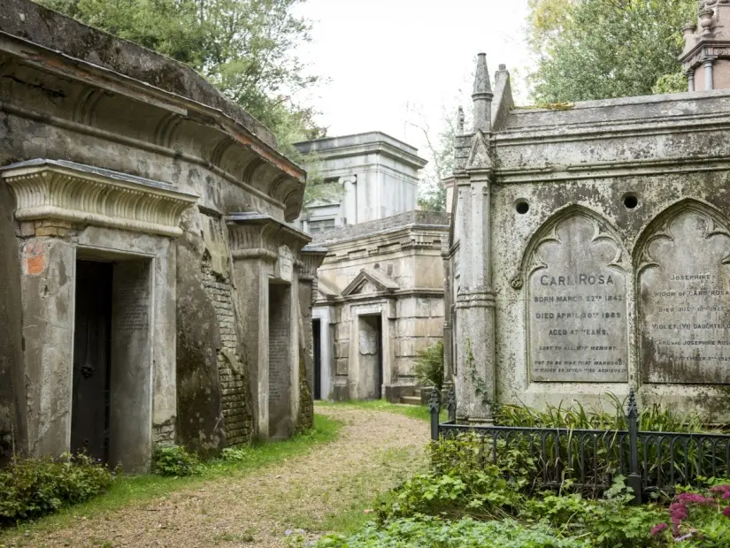 Highgate Mezarlığı, Highgate, Londra.