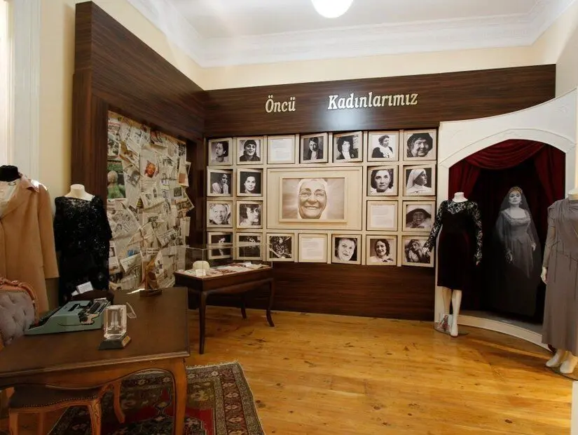 İzmir Kadın Müzesi iç görünümü 