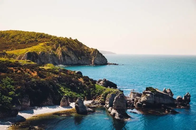 Kilimli Koyu Plajı görünümü