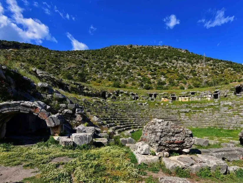 Limyra Örenyeri görünümü