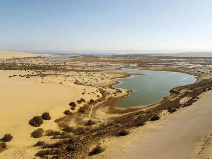 Mısır, Fayoum'un güneyindeki Sihirli Göl