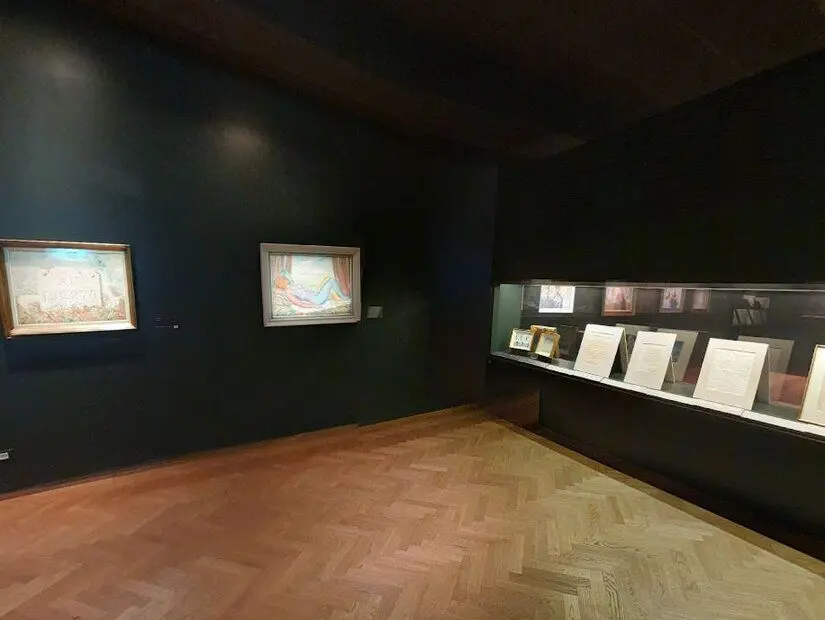 Magritte Müzesi - Brüksel iç görünümü