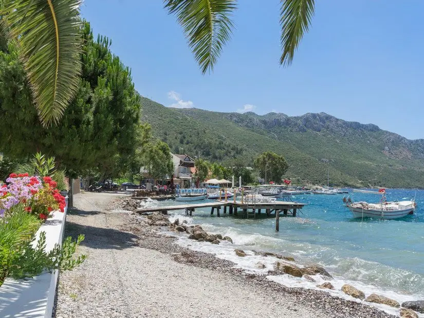 Söğüt Plajı görünümü