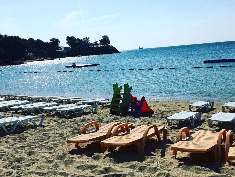 Mavi Ay Beach Club görünümü