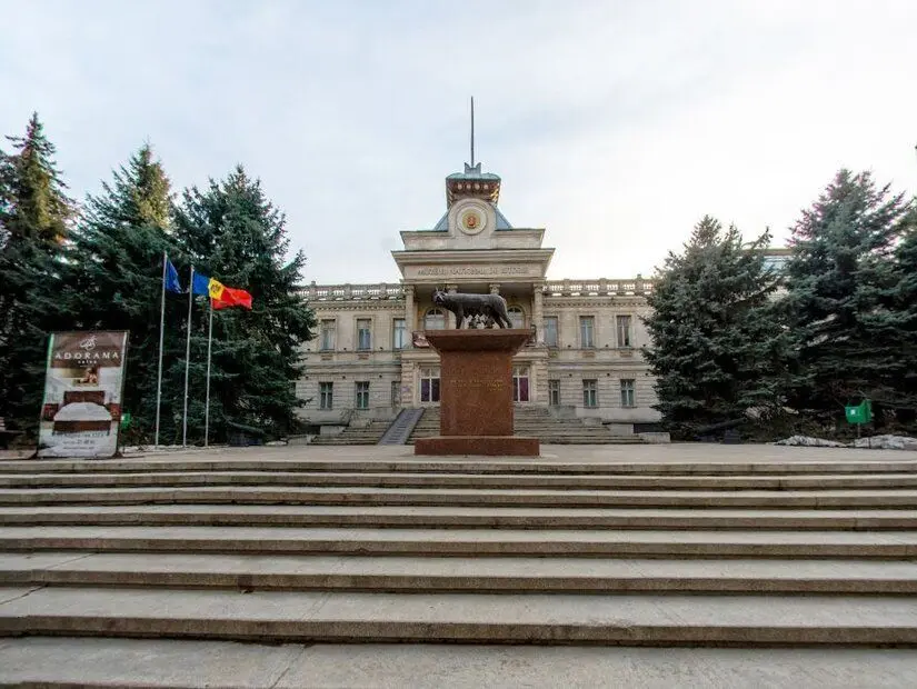Moldova Ulusal Tarih Müzesi görünümü