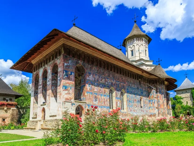 Moldovita Manastırı, Romanya.