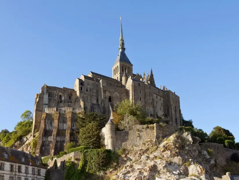 Mont Saint Michel Manastırı - Normandiya