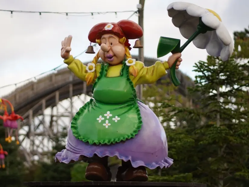 Plopsaland de Panne Park'ta bir bardak altlığı kralı