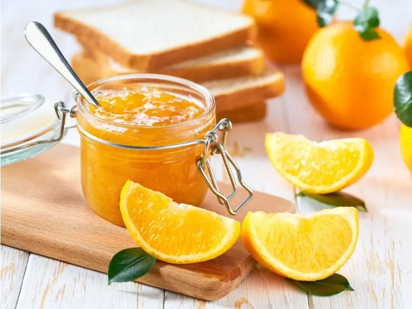 portakal marmelat görünümü