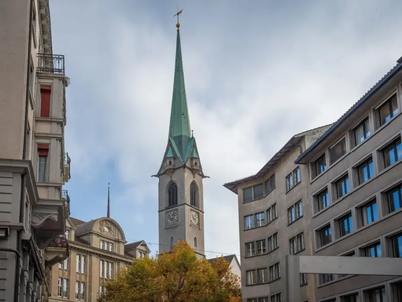Predigerkirche Kilisesi - Zürih, İsviçre