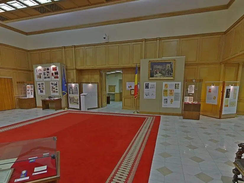 Romanya Ulusal Çağdaş Sanat Müzesi iç görünümü