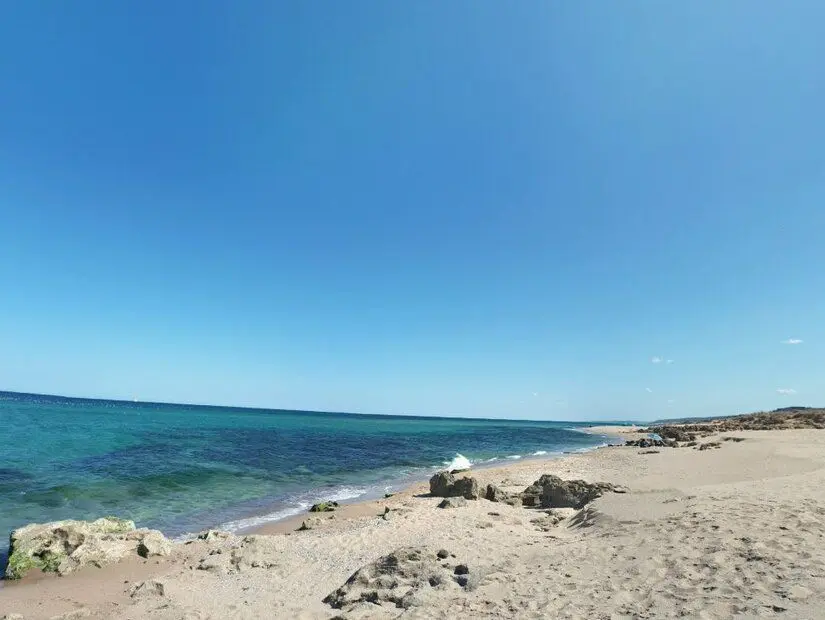 Sahilköy Halk Plajı görünümü