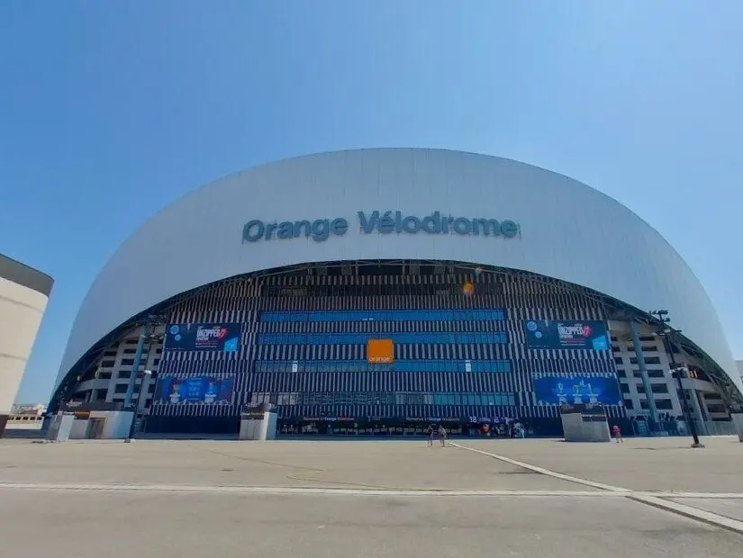 Stade Velodrome (Orange Velodrome) dış görünümü