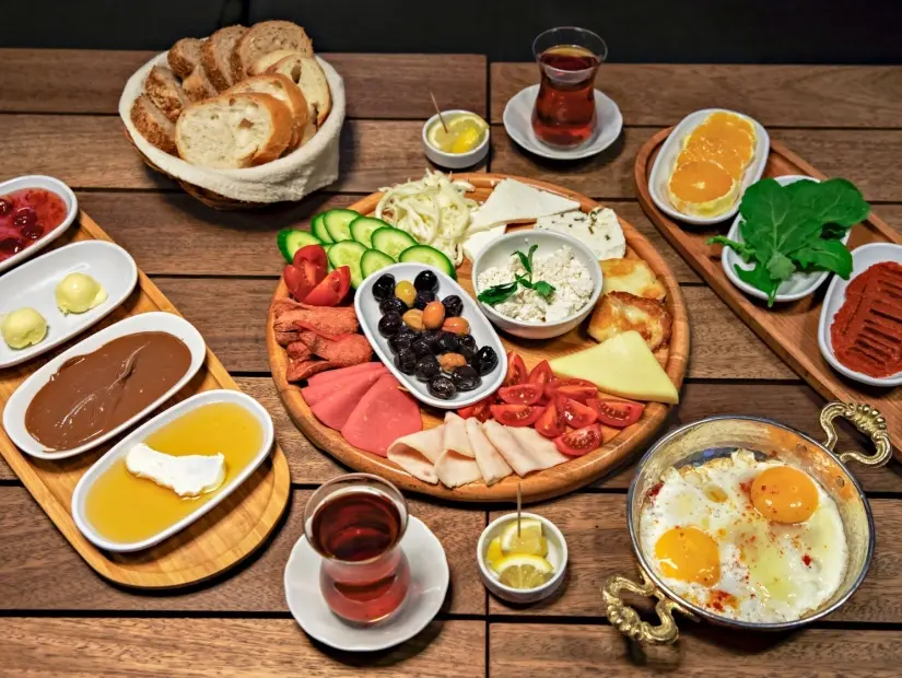 türk kahvaltısı örnek görünümü
