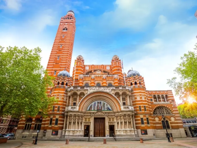 Westminster Cathedral in London, UK