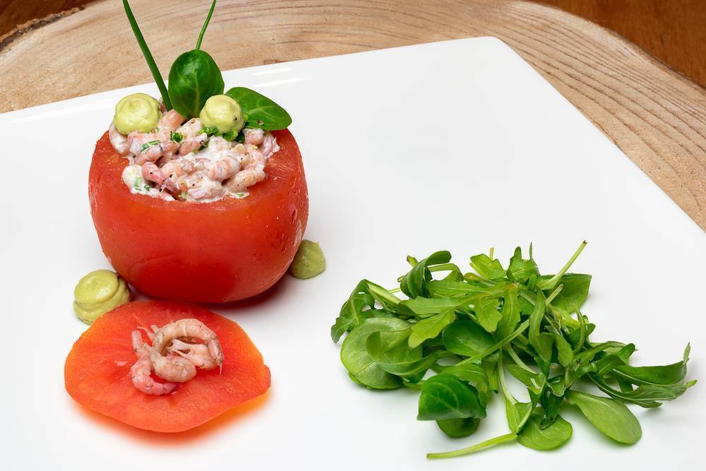 Tomates Aux Crevettes