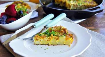 Patatesli omlet