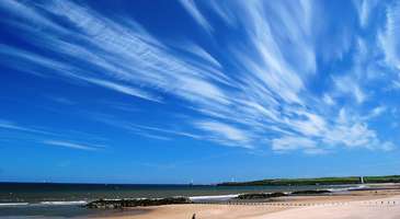 Sahilde yürüyüşe çıkın