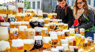 Meşhur Belçika birası yudumlayın