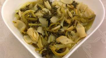 Bostan otu salatası