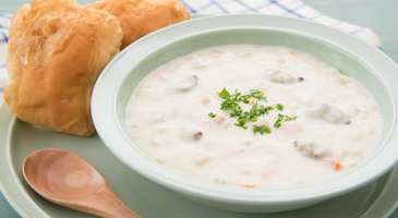 Clam chowder ile karnınızı doyurun 