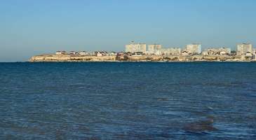 Aktau'nun Cape Cretaceous kentinde dolaşın
