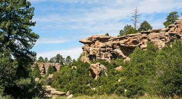 Castlewood Canyon Eyalet Parkı’na gidin