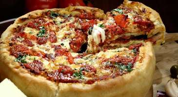 Şikago tarzı pizzayı deneyin 