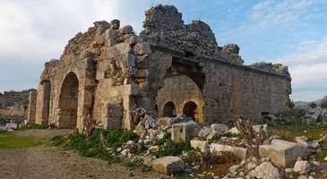 Tlos Antik Kenti’ni gezin