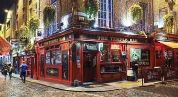 Temple Bar’da eski tip İrlanda barlarının keyfini çıkarın  
