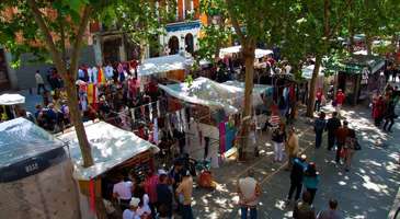 El Rastro Pazarı’nı turlayın 